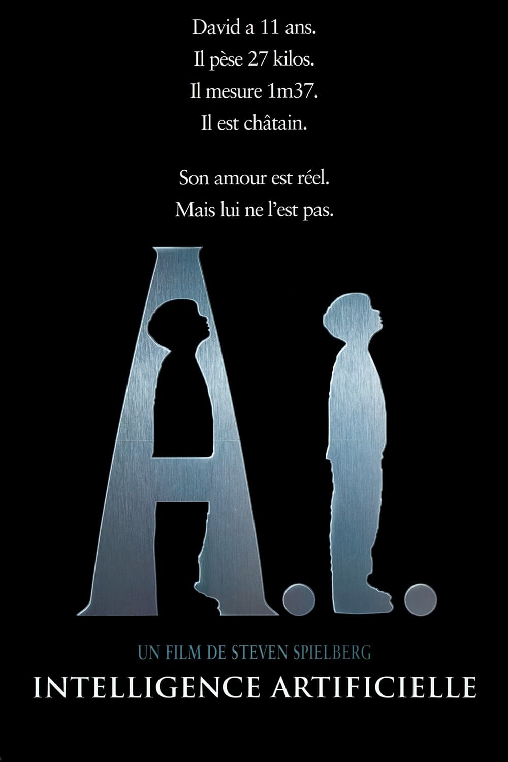 Affiche du film "A.I. : Intelligence Artificielle"